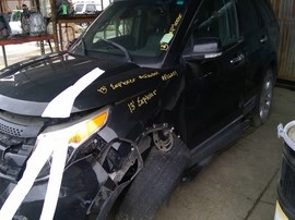 2013 FORD EXPLORER BLACK, 3.5L AT 4WD STK# F26301